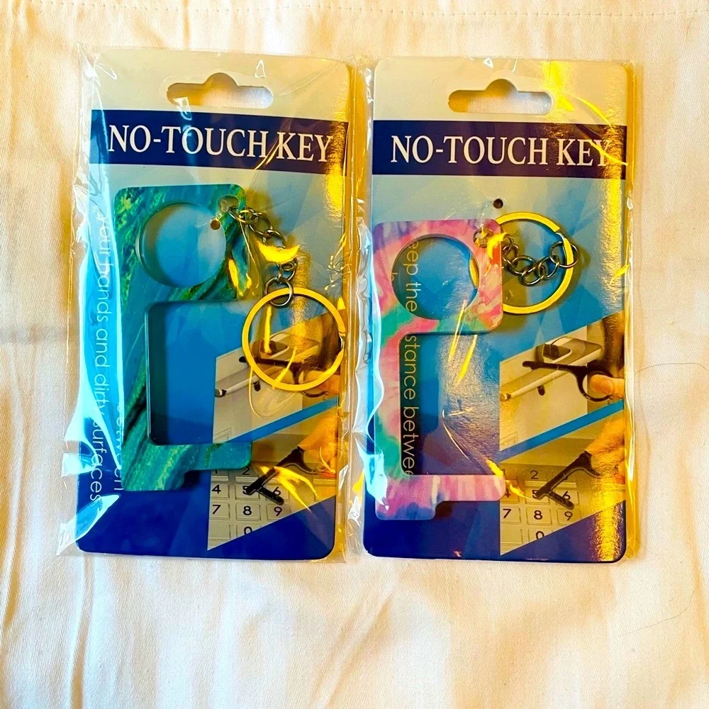 Touchless key for ATM and open doors.keychain